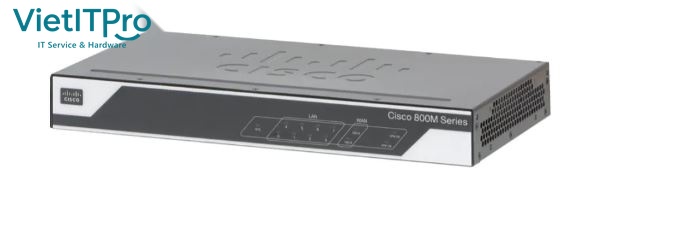 Bo mạch chủ bên trong Router Cisco 881 với chip tăng tốc mã hóa phần cứng VPN Crypto Engine