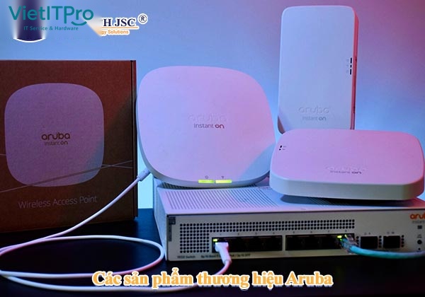 Hạ tầng thiết bị mạng Aruba triển khai cho văn phòng doanh nghiệp