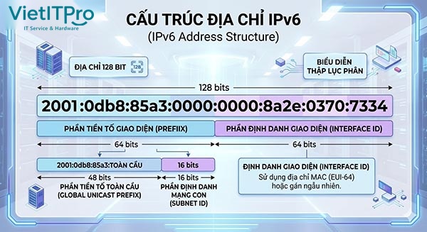 Phân loại các loại địa chỉ IPv6: Unicast, Multicast và Anycast