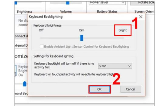 Minh họa phần cứng Cách bật đèn bàn phím laptop HP Win 11 có thể bạn chưa biết (Mới nhất)