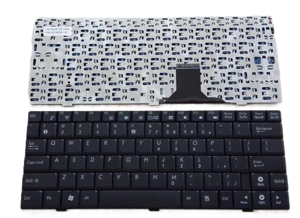 Bàn phím laptop Asus Eee PC S101, 904, 905, 1000, 1000H, 1000HA màu đen