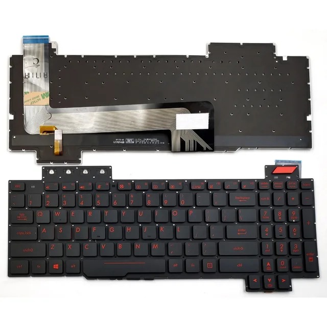 Bàn phím laptop Asus ROG FX503V, FX503VD (LED, BH 6TH)