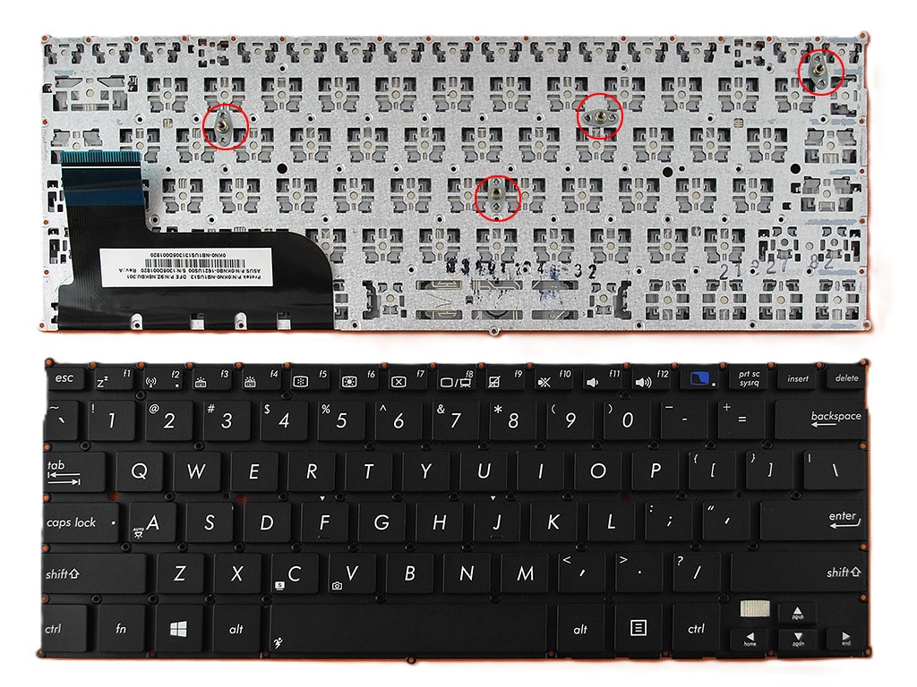 Bàn phím laptop Asus Taichi 21