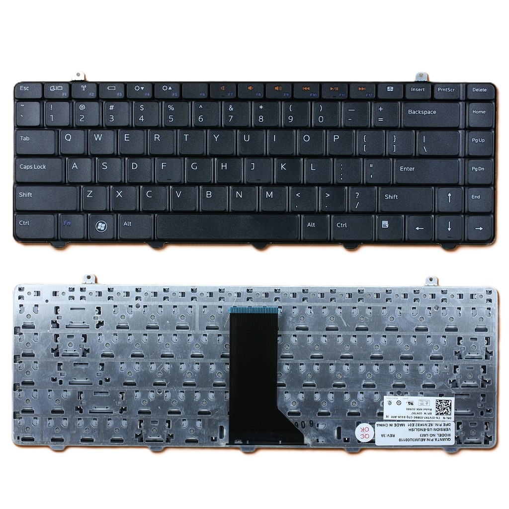 Bàn phím laptop Dell Inspiron 14 1464 đen