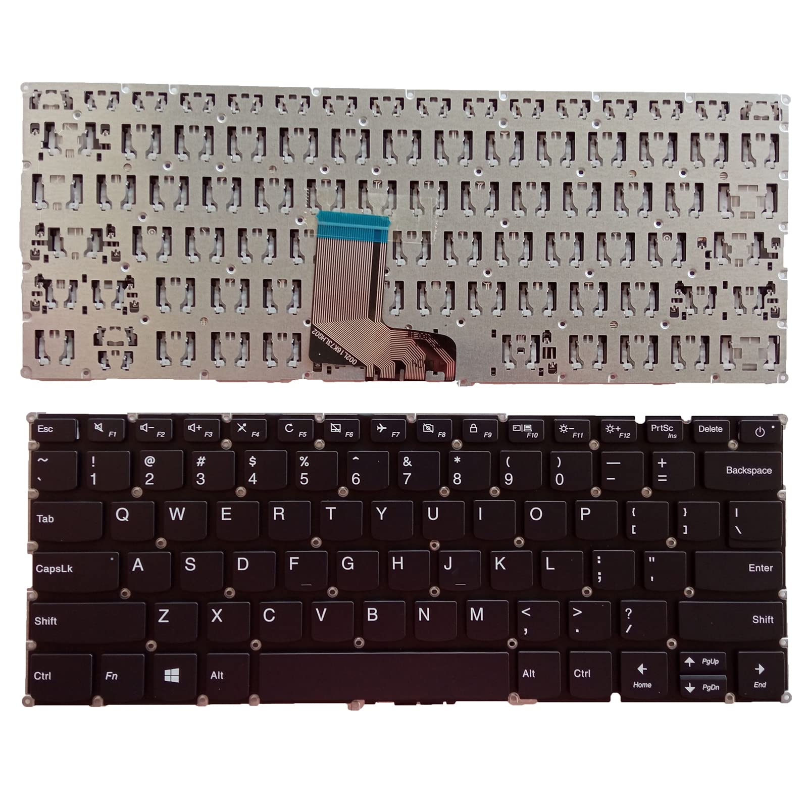 Bàn phím laptop Lenovo IdeaPad 720S-14IKB, 320S-13IKB, 720-14 (Hai lỗ ốc góc ngang)