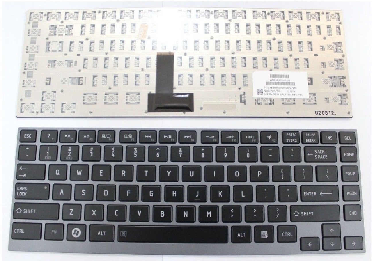 Bàn phím laptop Toshiba Portege Z830 Z835 Z930 Z935, Satellite U800 U840 U845 U900 U920 U925 U940 U945 (RENEW, BH 6TH)