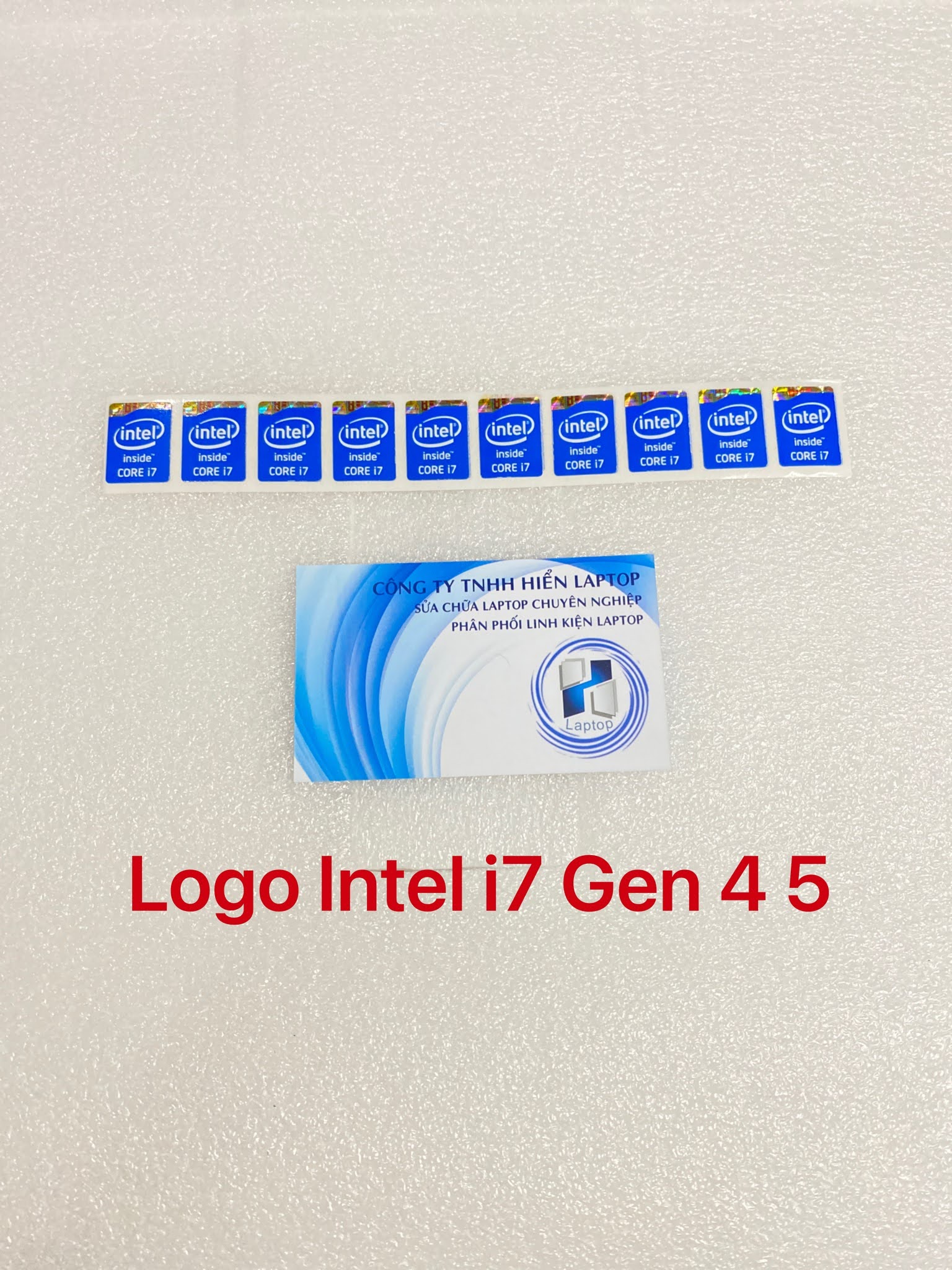 10C TEM LOGO INTEL CORE I7 Gen 4 5 (XANH)