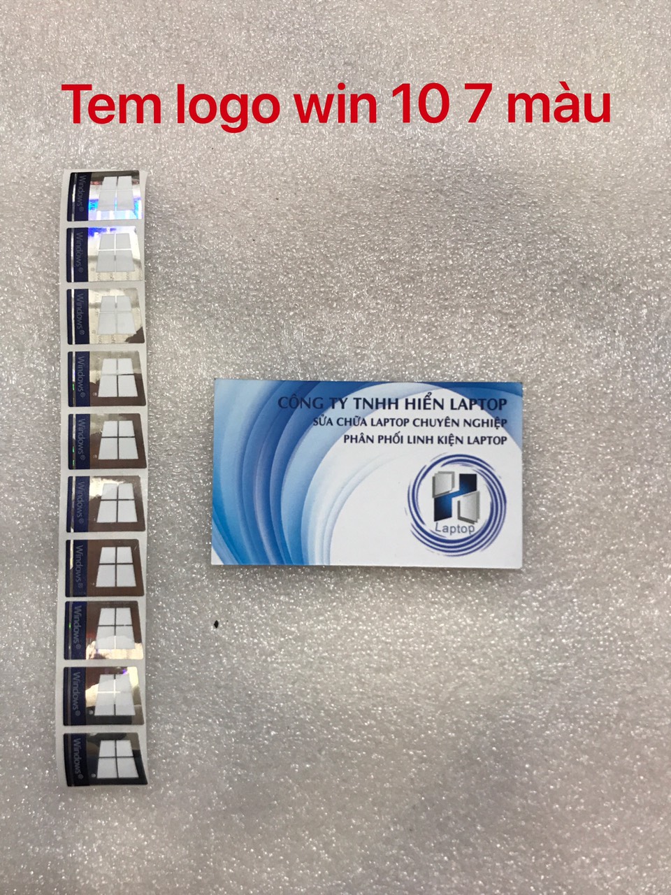 10C TEM LOGO Windows 10 (7 MÀU)