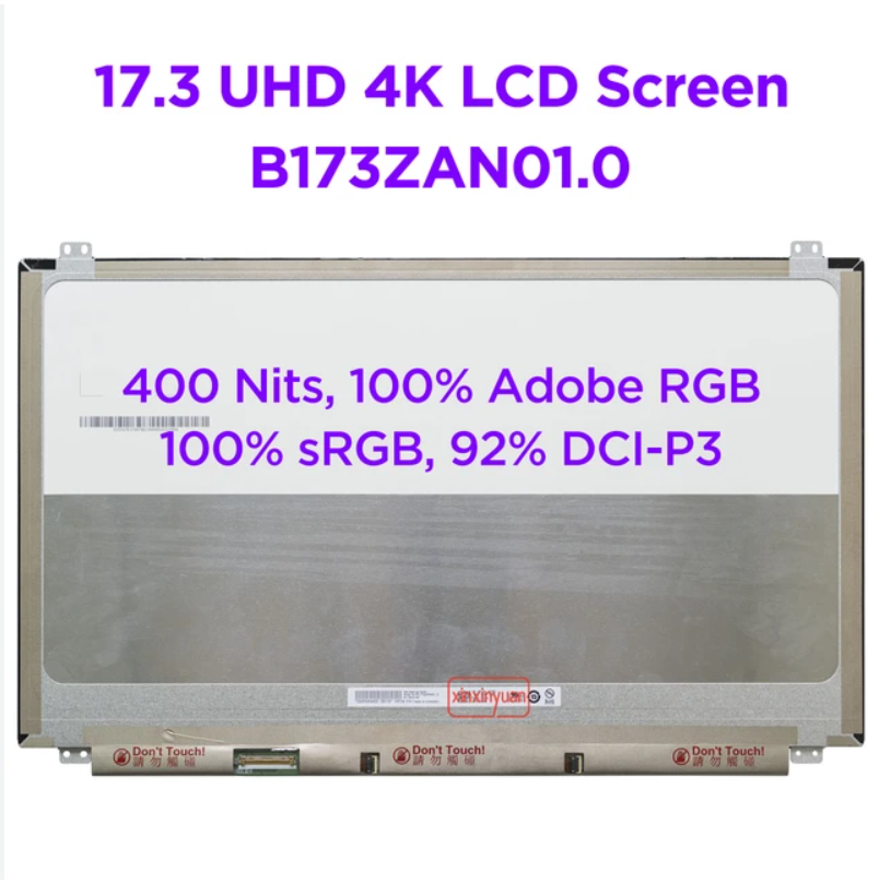 Màn Hình 17.3″ Led Slim 40p Uhd 4k For Dell 7710 (Pát Td) *Renew 99%*