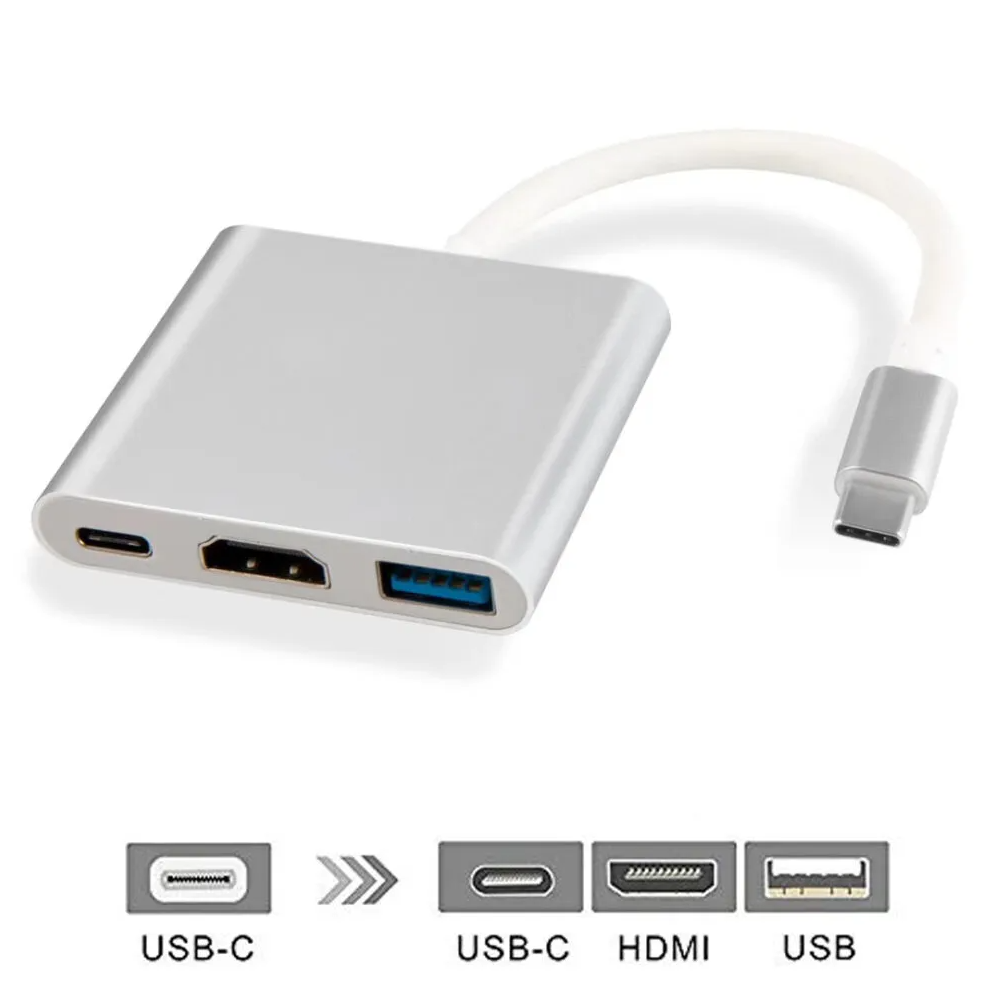 Chuyển Usb-c Ra Hdmi/usb/usb-c Ty04