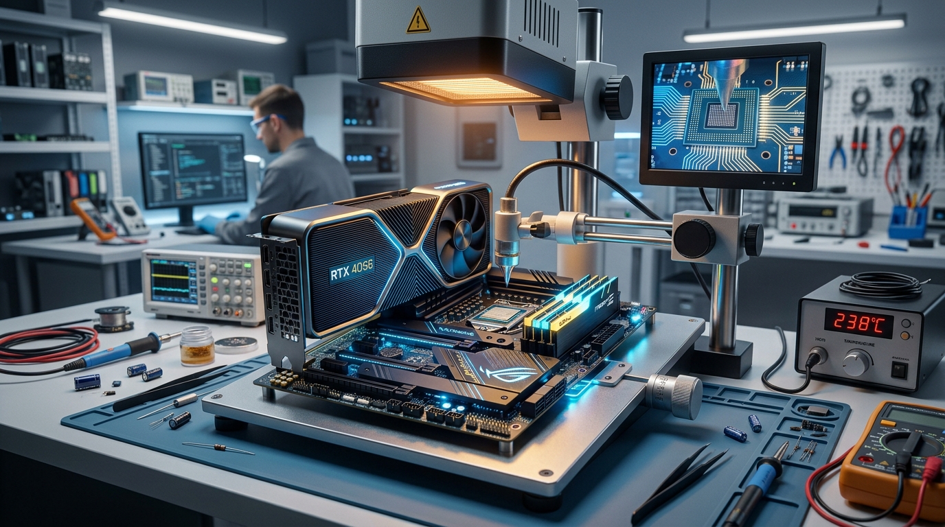 Thu mua may tinh PC Gaming Workstation cu gia cao tai nha TPHCM