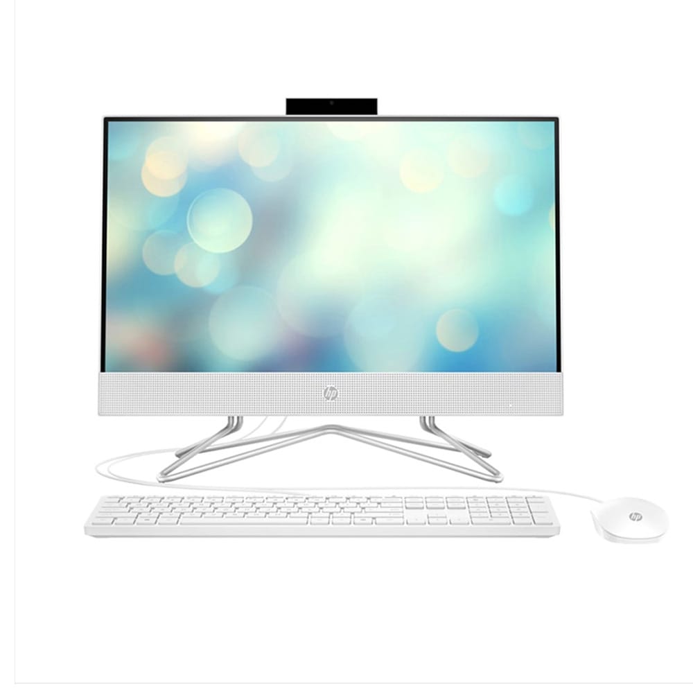 Máy trạm All in one HP 22-dd2003d 6K7G2PA (Core i5-1235U | 8GB | 256GB | Intel Iris Xe | 21.5 inch FHD | Win 11 | Trắng)