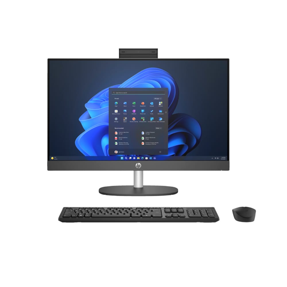 Máy trạm HP AIO ProOne 240 G10 AY2G7PT (Intel Core Ultra i7-155U | 16GB | 512GB | 23.8 inch | Win 11 | Đen)
