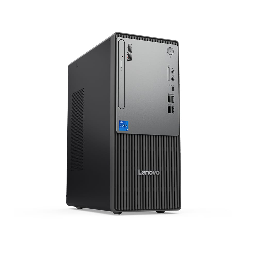 Máy trạm đồng bộ Lenovo ThinkCentre Neo 50T Gen 5 12UB0023VA (Intel Core i3-13100 | 8GB | 512GB | Intel UHD 730 | NoOS | Đen)