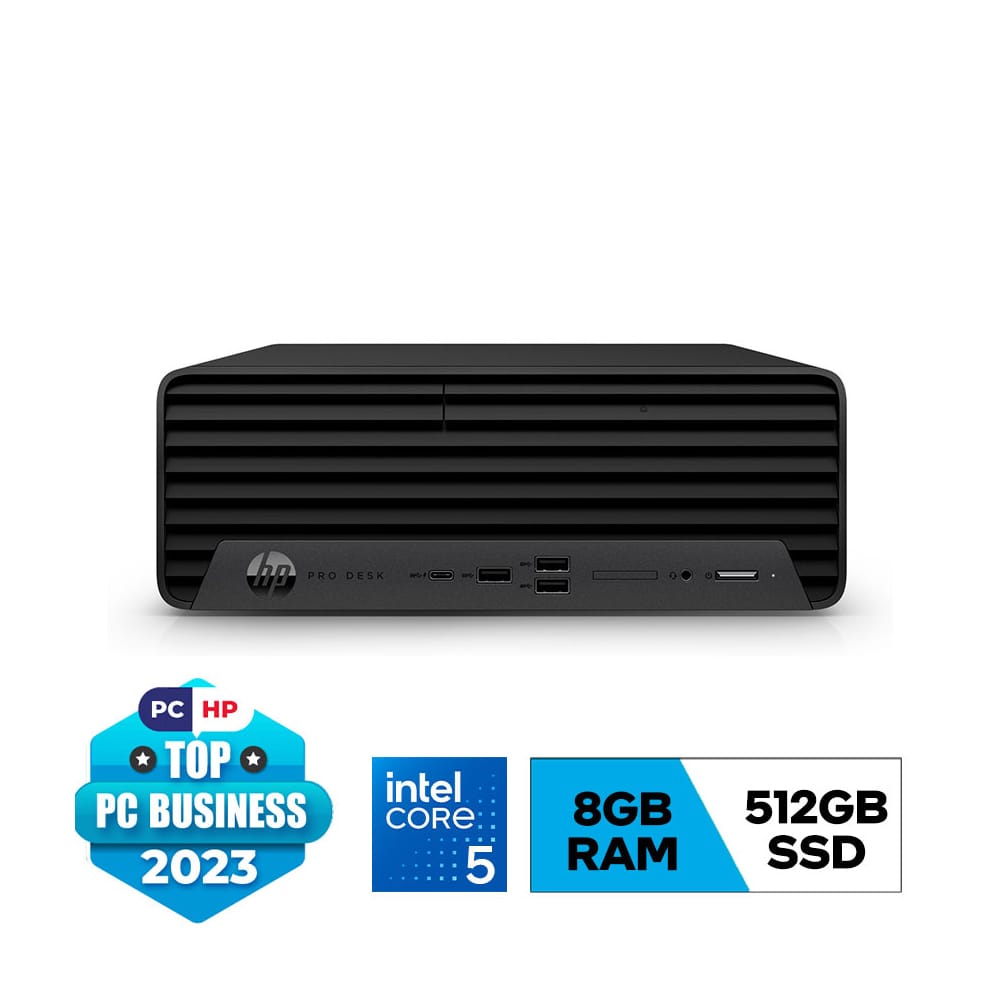 Máy trạm đồng bộ HP Pro SFF 400 G9 9H1T9PT (Intel Core i5 13500 | 8GB | 512GB | Intel UHD | Win 11 | Đen)