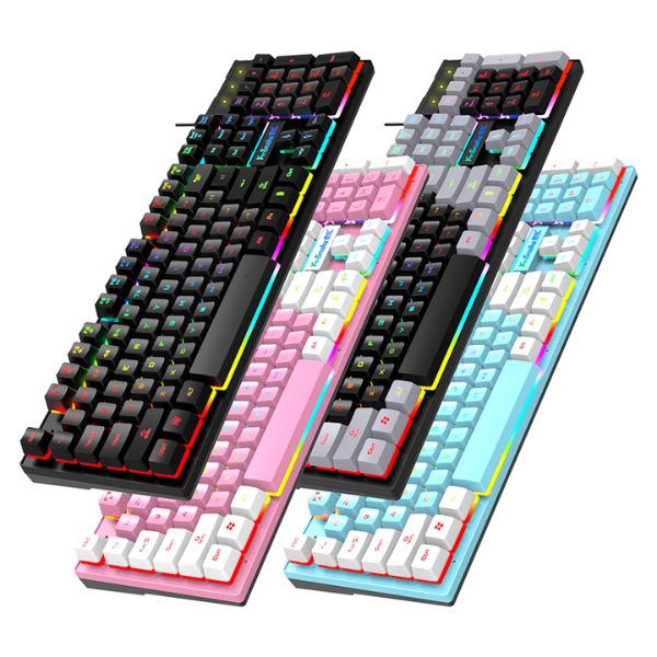Bàn Phím Giả Cơ K-Snake K4 | Led 7 Màu