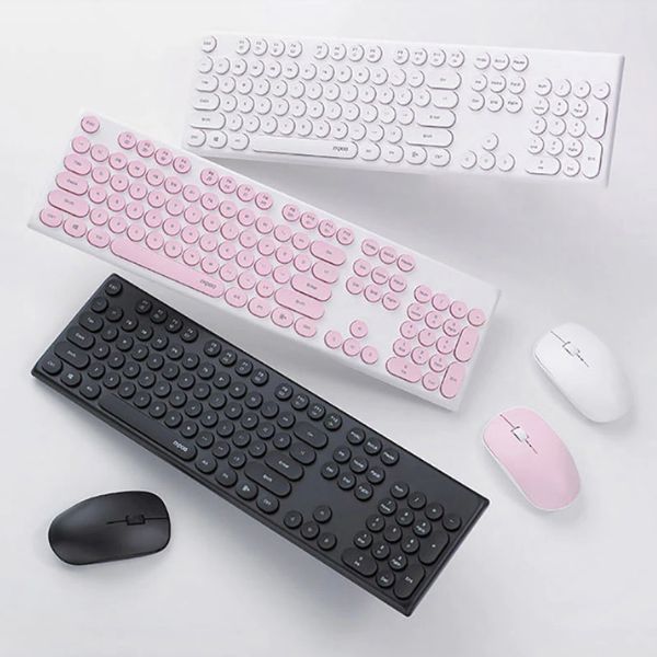 Bộ Bàn Phím Chuột Rapoo Không Dây X260S