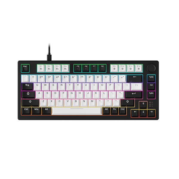 Phím DareU EK75 White-Black