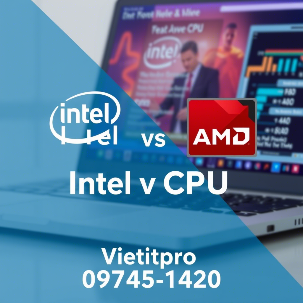 CPU Laptop: Intel Core Ultra vs AMD Ryzen 8000 - So Sánh Chi Tiết Thế Hệ Mới Nhất 2025