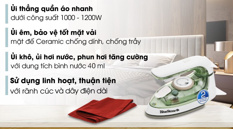 Bàn ủi hơi nước BlueStone SIB-3819 1200W