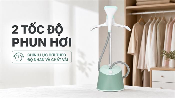 Bàn ủi hơi nước đứng Philips STE1011/70 1600W