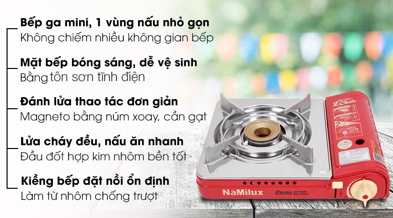 Bếp ga mini Namilux NH-P2915PS