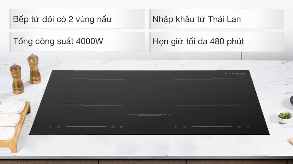 Bếp từ đôi âm Junger MK-22 4000W