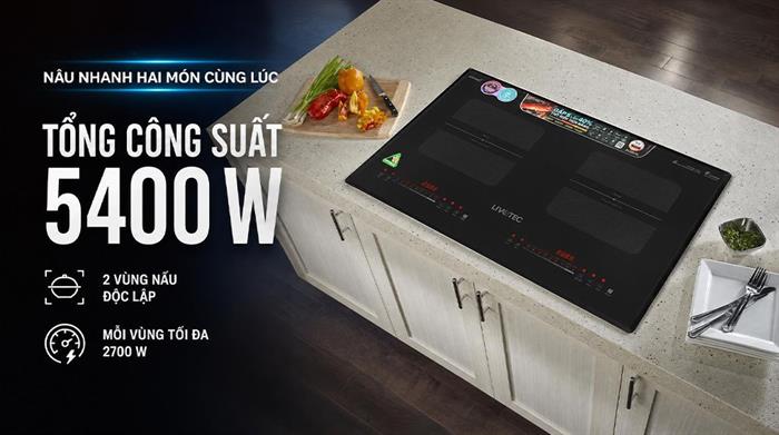 Bếp từ đôi âm Livotec LID-999M 5400W