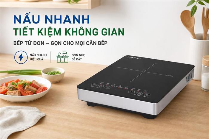 Bếp từ đơn Magic A-54 1500W