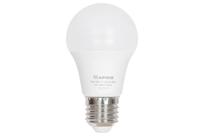 Bóng đèn Led Bulb tròn 5W Rapido RLBU-5W