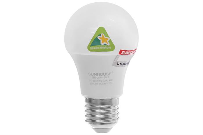 Bóng đèn Led Bulb tròn 5W Sunhouse Eco SHE-LNA01-5W-E