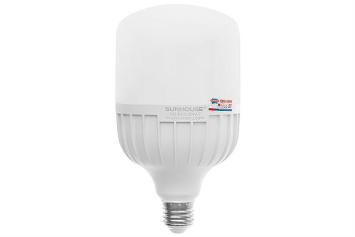 Bóng đèn Led Bulb trụ 40W Sunhouse Eco SHE-BULB-40W-E