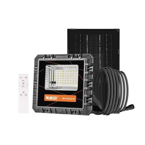 Đèn pha năng lượng mặt trời Modi MD-PT28-50-W WH