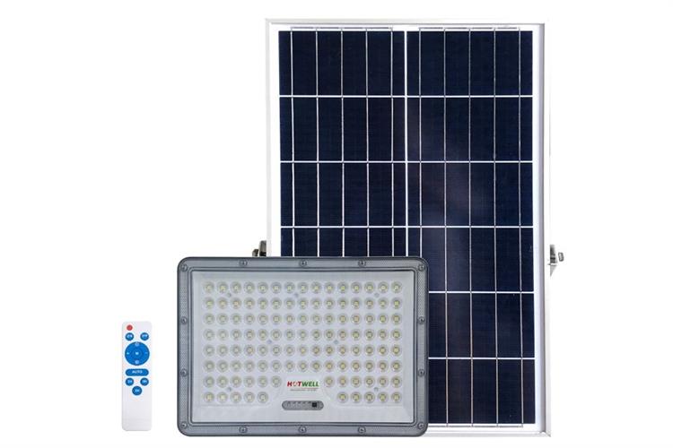 Đèn pha năng lượng mặt trời nhôm Hotwell HW-FL-05-200W