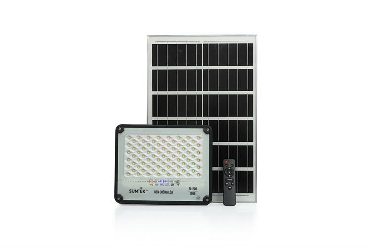Đèn pha năng lượng mặt trời nhôm SUNTEK RL-200