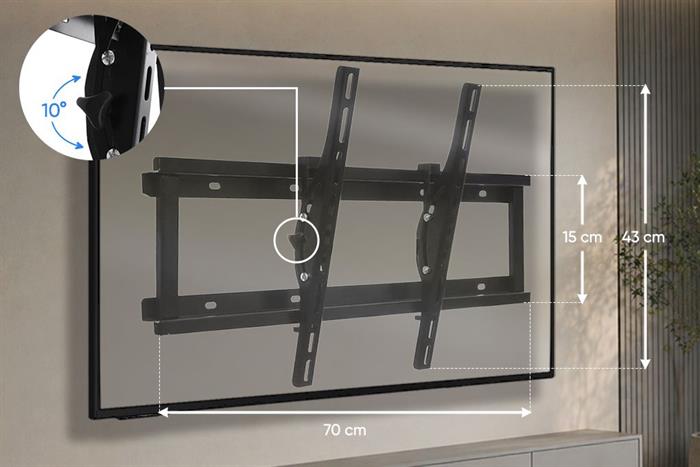 Khung treo Tivi 37-63 inch Nghiêng Cảnh Phong N6-4