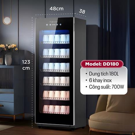 Tủ sấy chén bát tiệt trùng Fujihome DD180