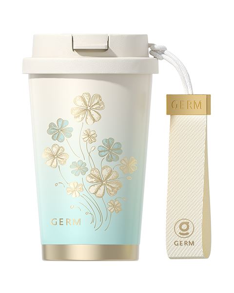 Ly giữ nhiệt inox 390 ml Cỏ Bốn Lá GERM GE-24SS-DB96