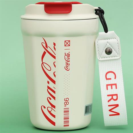 Ly giữ nhiệt inox 390 ml Kim Cương Coca Cola GERM GPS-2124VP-CCW