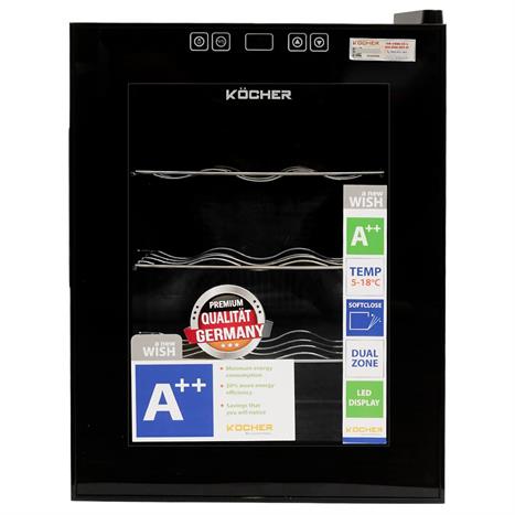 Tủ rượu vang Kocher 12 chai KWEU-1012B Pro