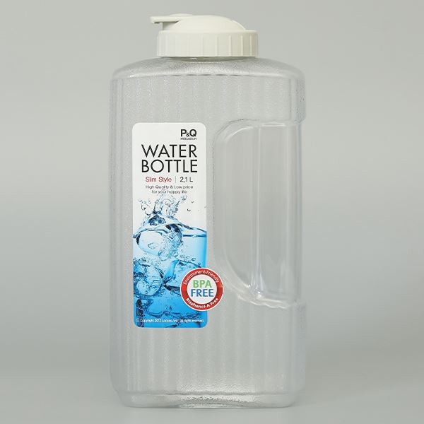 Bình đựng nước nhựa 2100 ml Lock&Lock HAP736 - Trắng