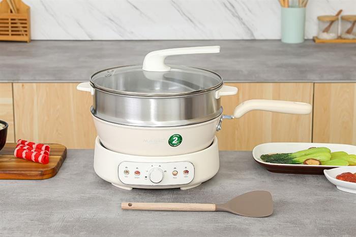 Nồi lẩu hấp đa năng Magic Eco AC-284 4 lít