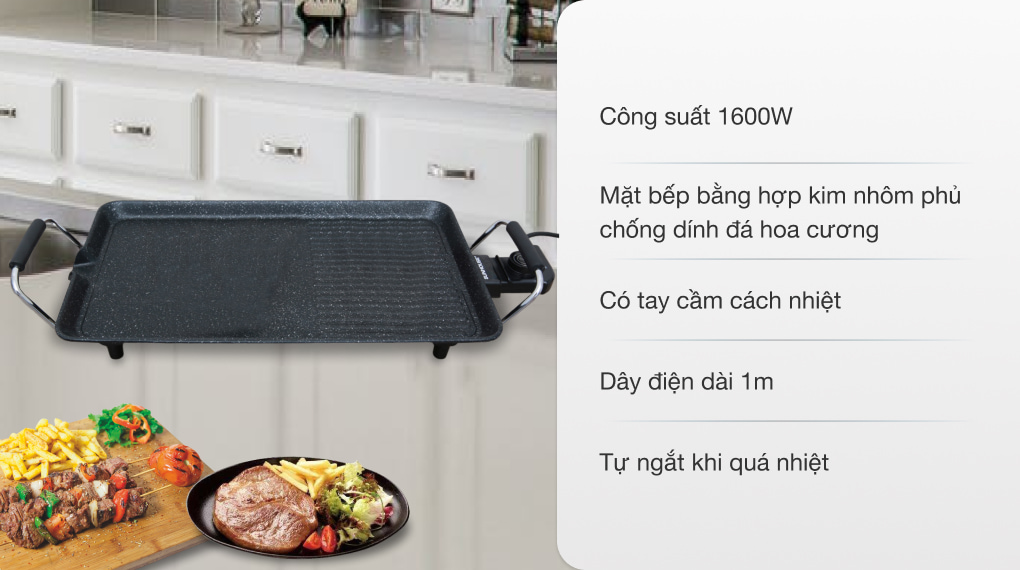 Bếp nướng điện Sunhouse SHD4600