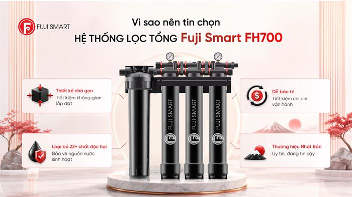 Máy lọc tổng đầu nguồn Fuji Smart FH700
