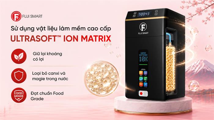 Máy lọc tổng đầu nguồn Fuji Smart Super Softener CS One