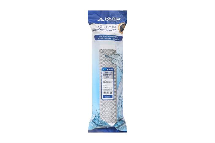 Lõi lọc thô Hòa Phát số 2 Than hoạt tính CTO 10 inch