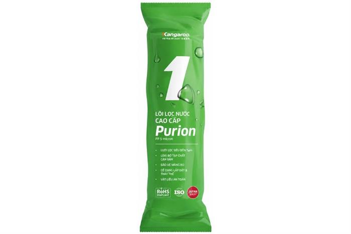 Lõi lọc thô Kangaroo số 1 Purion-PP 5 micron
