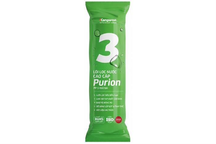 Lõi lọc thô Kangaroo số 3 Purion-PP 1 micron