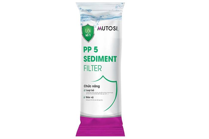 Lõi lọc thô Mutosi số 1 PP 5 micron