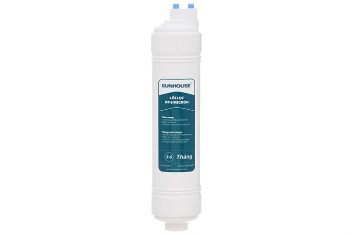 Lõi lọc thô Sunhouse số 1 PP 5 micron SHA-WFPP5